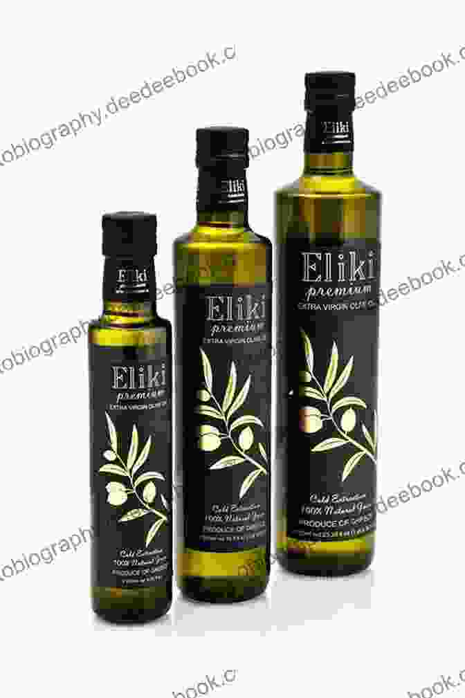 A Bottle Of The Dafnis Family's Award Winning Extra Virgin Olive Oil, Its Emerald Green Hue Shimmering In The Light Among The Olive Groves (Zakynthian Family 1)