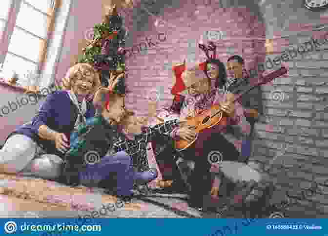 A Family Gathered Around A Christmas Tree, Singing Christmas Lyrics I Classical Christmas Carols For All Family: 40 All Time Favorite Songs For Everyone S I Great Gift I Deck The Halls I Jingle Bells I Christmas Eve Songbook