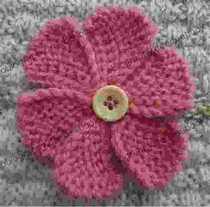 Lavender Knitting Pattern Knitted Spiral Flower Knitting Tutorial: How To Make Cute And Simple Knit Flower: Simple Flowers Knitting Patterns