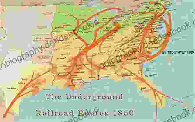 Map Of The Underground Railroad Routes Used By Fugitive Slaves The Journal Of Leroy Jeremiah Jones A Fugitive Slave (Alabama 1855) (Plantations And Pirates 6)