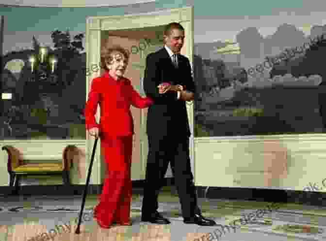 Nancy Reagan Speaking At A White House Event. Lady In Red: An Intimate Portrait Of Nancy Reagan