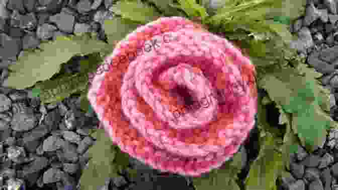 Rose Knitting Pattern Knitted Spiral Flower Knitting Tutorial: How To Make Cute And Simple Knit Flower: Simple Flowers Knitting Patterns