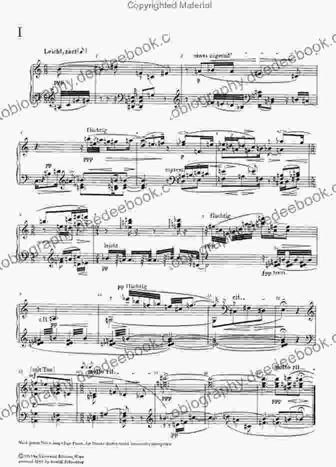 Six Little Pieces For Piano, Op. 19 Manuscript Six Little Pieces For Piano Op 19