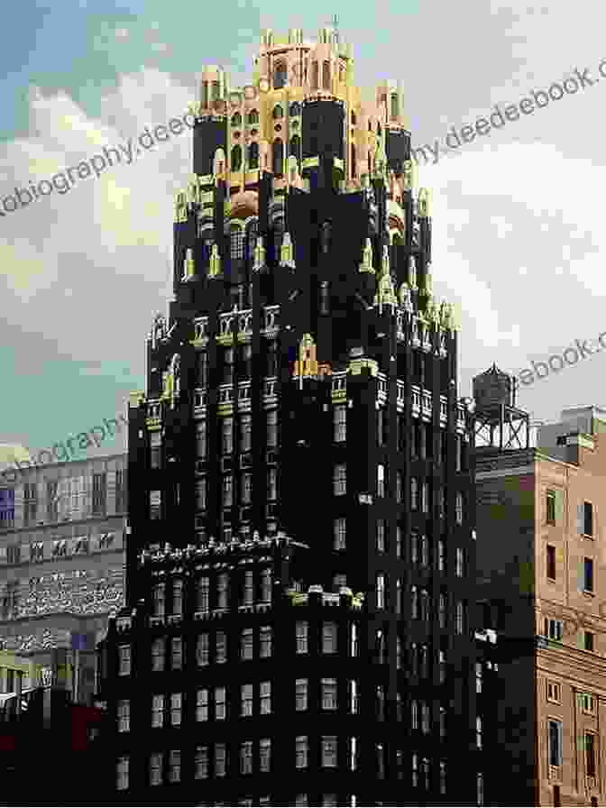 The American Radiator Building In New York City, Designed By Otto David Milgrim See Otto David Milgrim