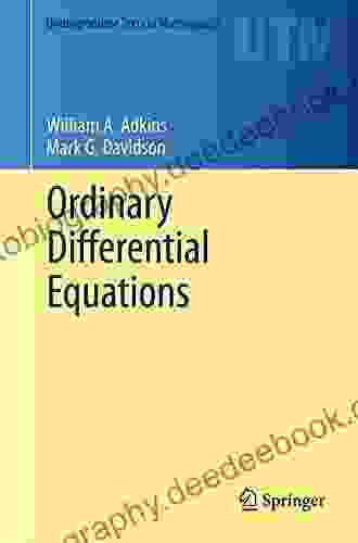 Ordinary Differential Equations (Undergraduate Texts In Mathematics)