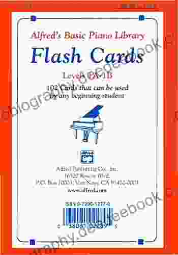 Alfred S Basic Piano Library: Flash Cards Levels 1A And 1B