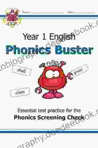 KS1 English Phonics Buster For The Phonics Screening Check In Year 1: Superb For Catch Up And Learning At Home (CGP Primary Phonics)