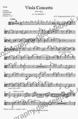 Telemann Viola Concerto In G Horn Version